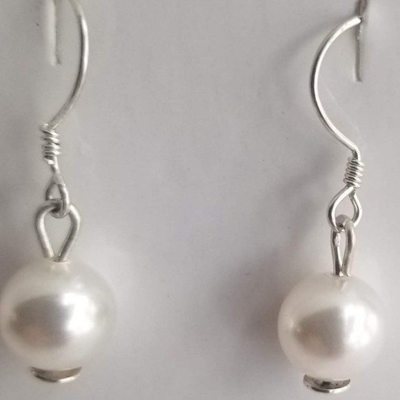 BRAND NEW!!sterling .925 silver drop earrings - Picture 3 of 3